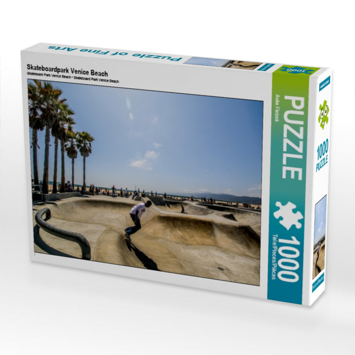 Skateboardpark Venice Beach 1000 Teile Puzzle quer - CALVENDO Foto-Puzzle'