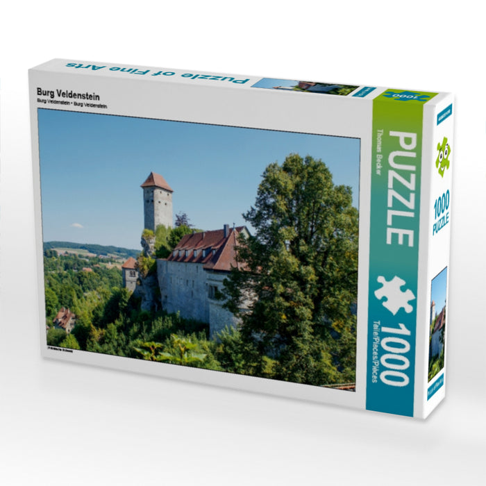 Burg Veldenstein 1000 Teile Puzzle quer - CALVENDO Foto-Puzzle'