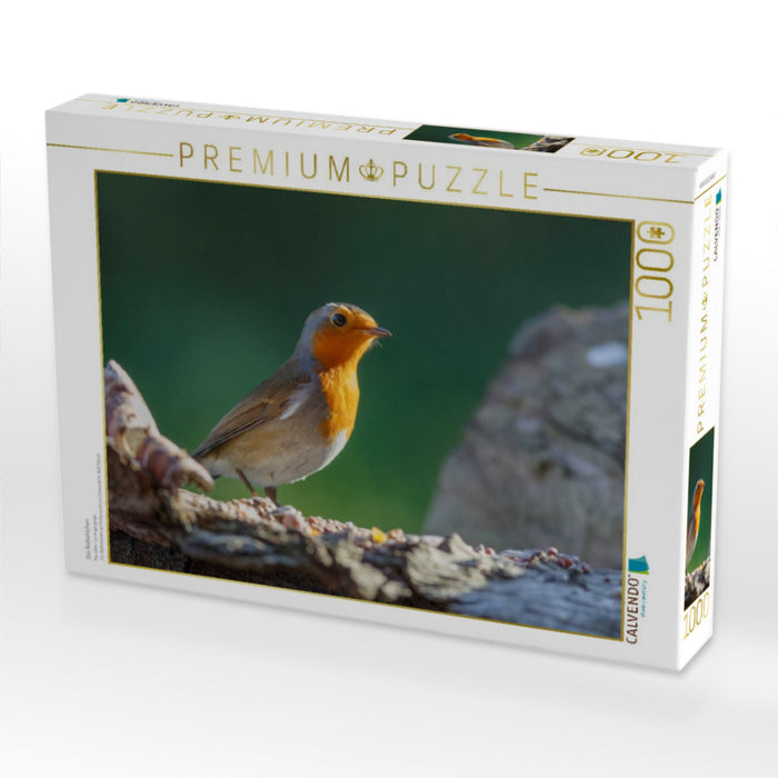 Das Rotkehlchen - CALVENDO Foto-Puzzle'
