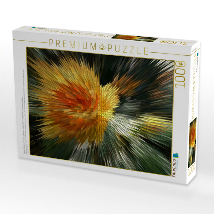Flower Explosion Flower Explosion X PHOTO ART° V PHOTO ART° by Rosemarie Hofer - CALVENDO Foto-Puzzle'