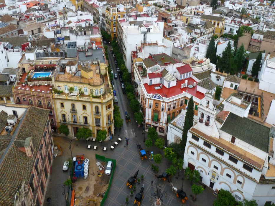 Sevilla, Blick vom Giraldaturm - CALVENDO Foto-Puzzle'
