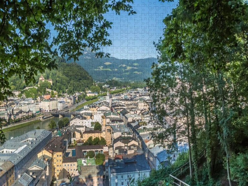 SALZBURG Blick vom Mönchsberg - CALVENDO Foto-Puzzle'
