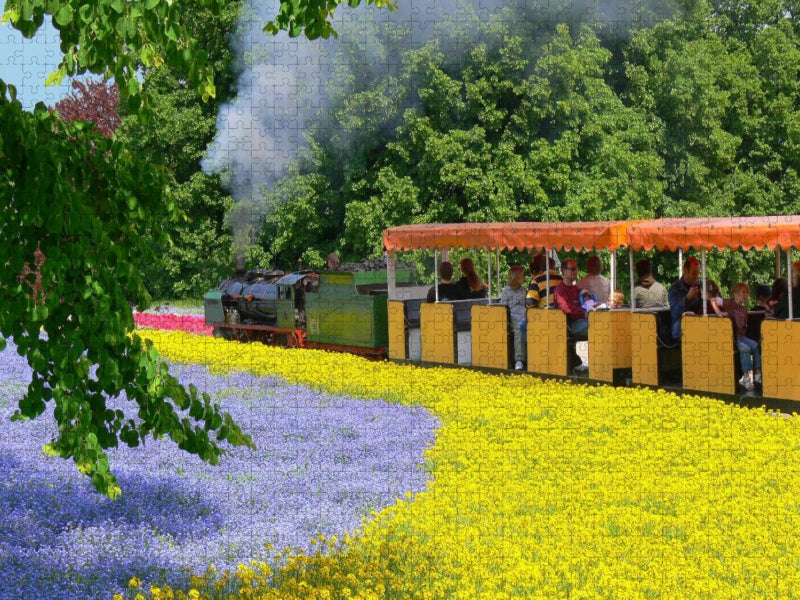 Killesberg Bahn - CALVENDO Foto-Puzzle'