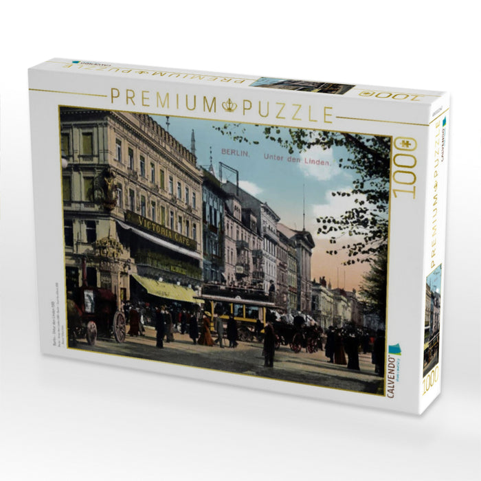 Berlin - Unter den Linden 1918 - CALVENDO Foto-Puzzle'