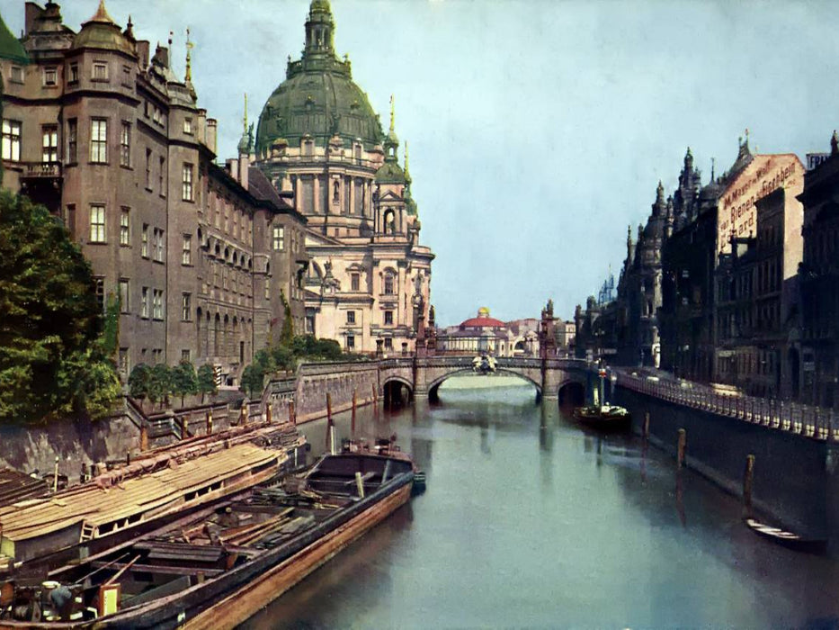 Berliner Schloss mit Dom 1913 - CALVENDO Foto-Puzzle'