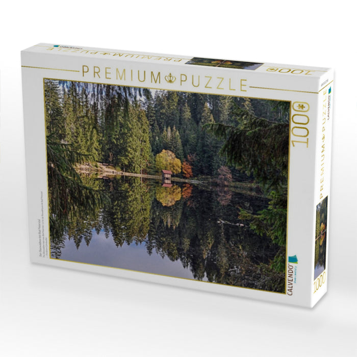 Der Glaswaldsee bei Bad Peterstal - CALVENDO Foto-Puzzle'