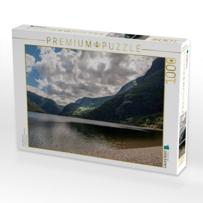 Der Eidfjordvatnet - CALVENDO Foto-Puzzle'
