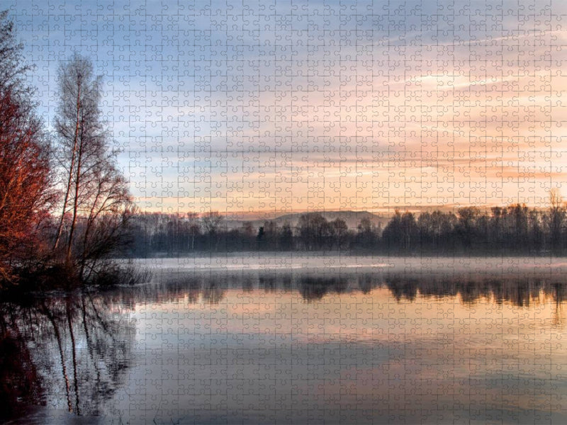 Der Max-Jordan See bei Urloffen - CALVENDO Foto-Puzzle'