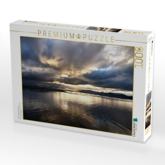 Guten Morgen Norwegen - CALVENDO Foto-Puzzle'