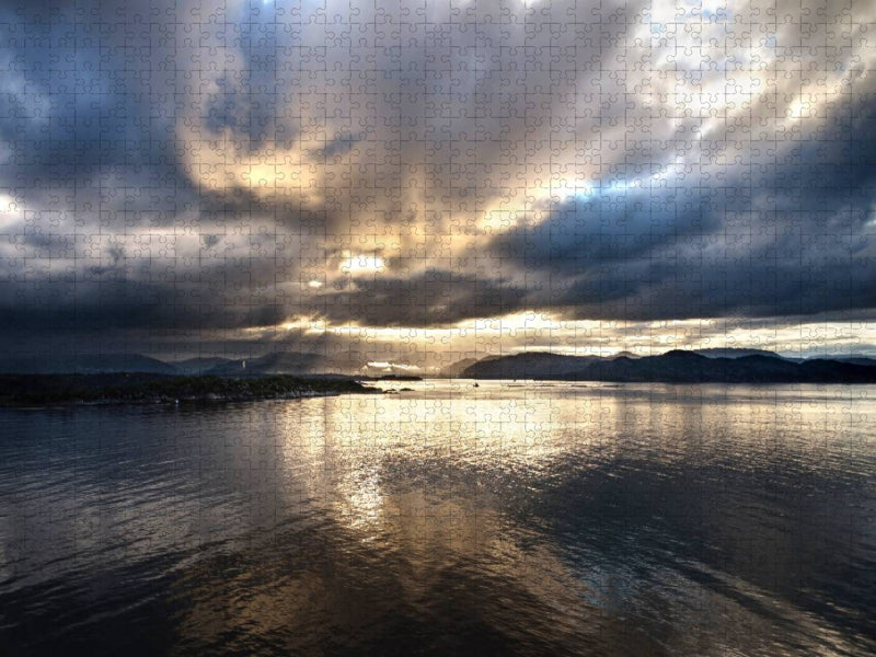 Guten Morgen Norwegen - CALVENDO Foto-Puzzle'