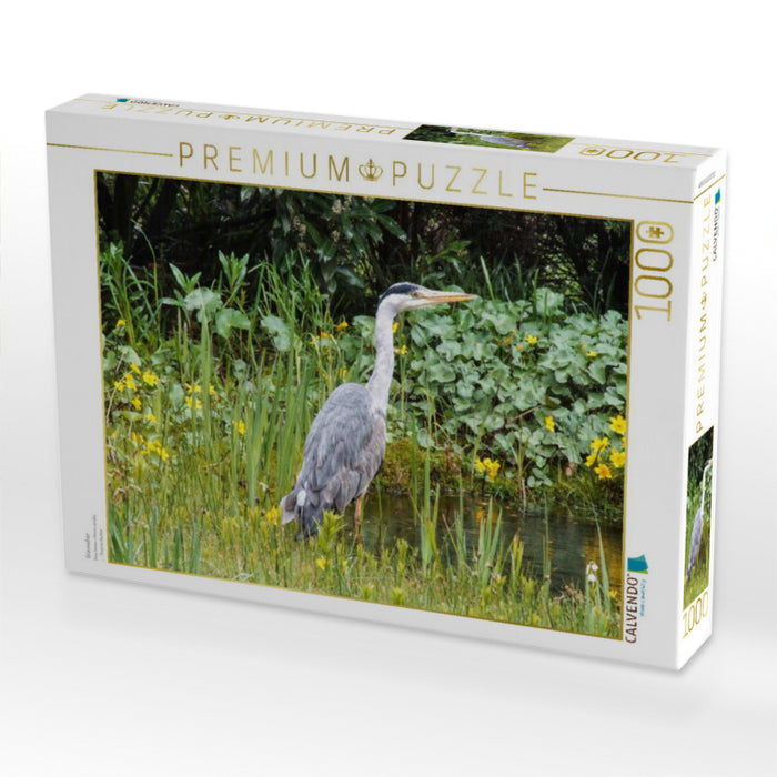 Graureiher - CALVENDO Foto-Puzzle'