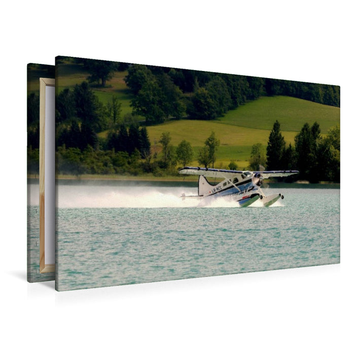 Premium Textil-Leinwand De Havilland Canada DHC-2 Beaver