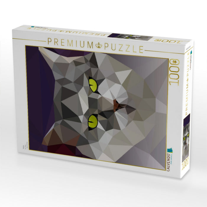 Katze - CALVENDO Foto-Puzzle'