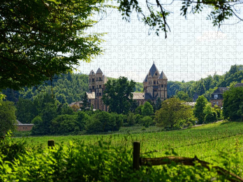Naturlandschaft Laacher See - CALVENDO Foto-Puzzle'