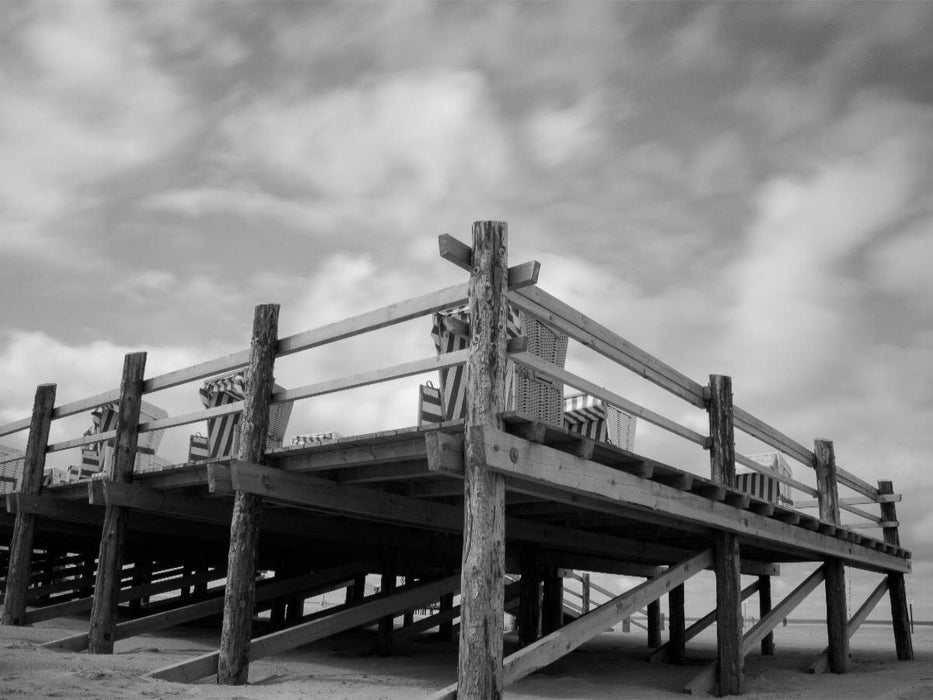 Strandkorb-Podest - CALVENDO Foto-Puzzle'