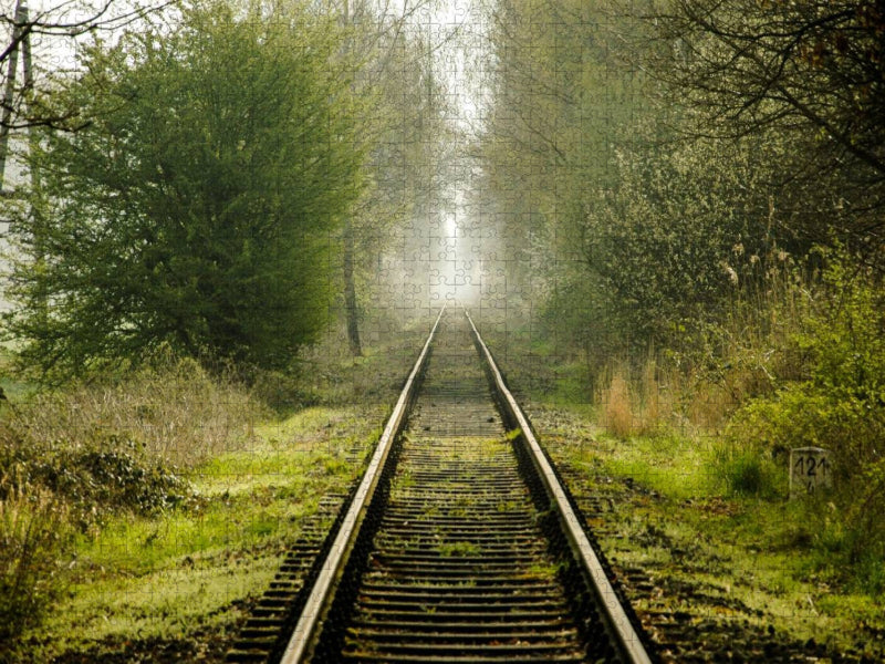 Draisinenstrecke - CALVENDO Foto-Puzzle'
