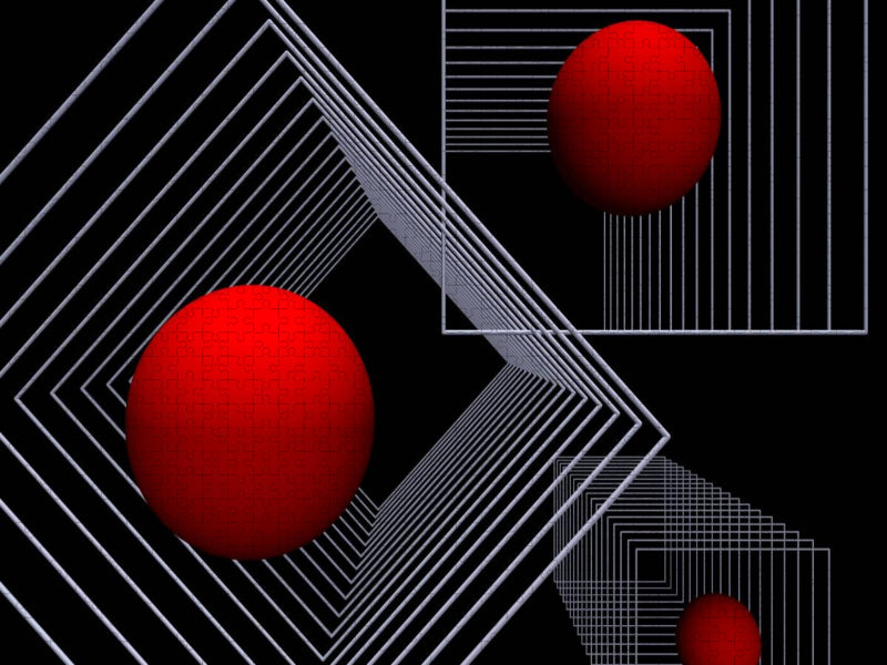 Ein Motiv aus dem Kalender Mit Geometrie durch das Jahr - CALVENDO Foto-Puzzle'