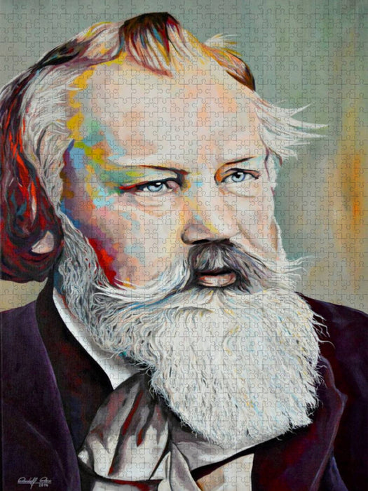 J. Brahms (1833-1897) - CALVENDO Foto-Puzzle'