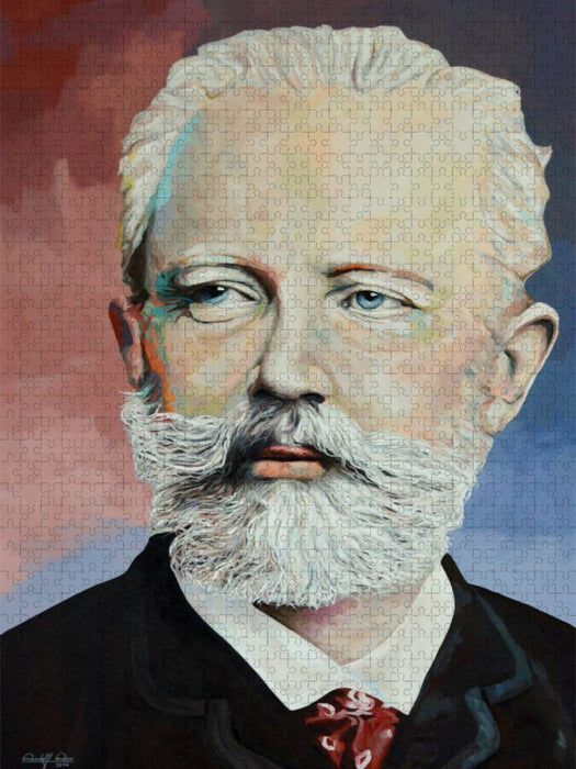 P. Tschaikowski (1840-1893) - CALVENDO Foto-Puzzle'