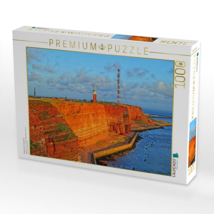 Helgoland im Abendlicht - CALVENDO Foto-Puzzle'