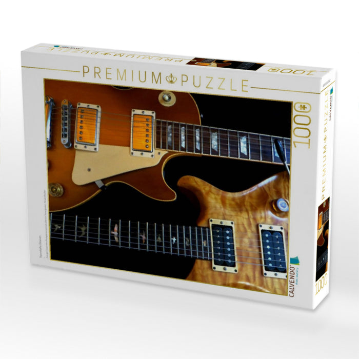 Traumhafte Gitarren - CALVENDO Foto-Puzzle'