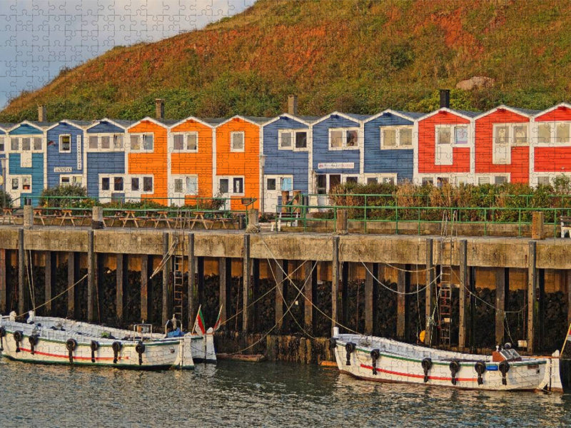 Hummerbuden und Boote - CALVENDO Foto-Puzzle'