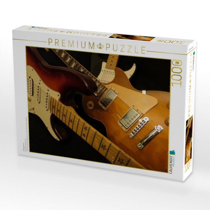 Rockgitarren - CALVENDO Foto-Puzzle'