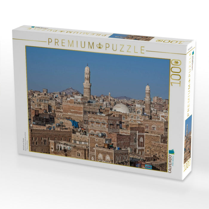 Altstadt von Sanaa - CALVENDO Foto-Puzzle'