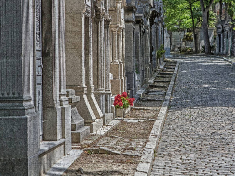 Paris-Friedhof Pere Lachaise - CALVENDO Foto-Puzzle'