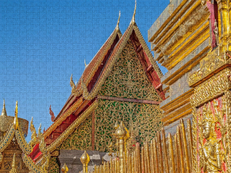 Chiang Mai-Wat Doi Sutep - CALVENDO Foto-Puzzle'