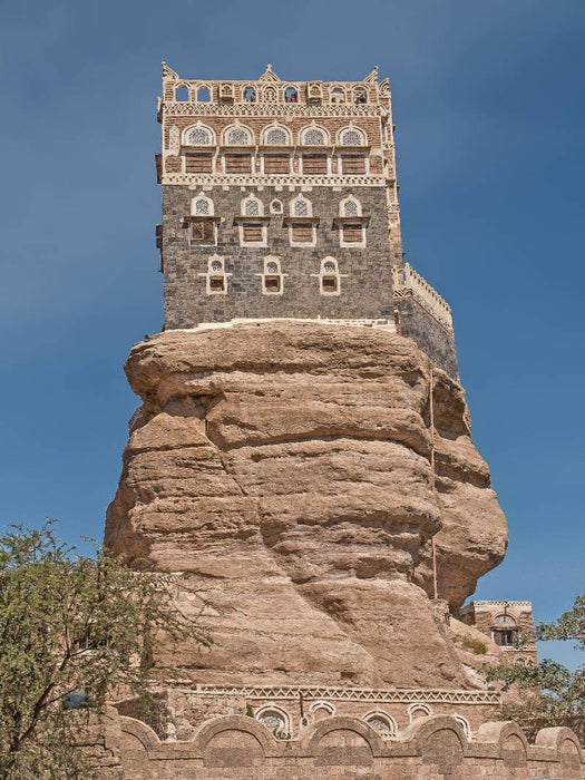 Felsenpalast im Wadi Dahr - CALVENDO Foto-Puzzle'