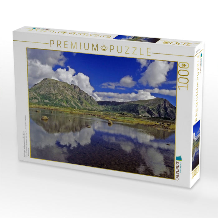 Norwegen: Wolkenspiele im Nordland - CALVENDO Foto-Puzzle'