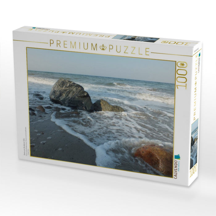 Steine am Brodtener Ufer - CALVENDO Foto-Puzzle'
