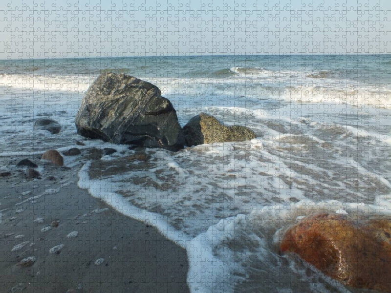 Steine am Brodtener Ufer - CALVENDO Foto-Puzzle'