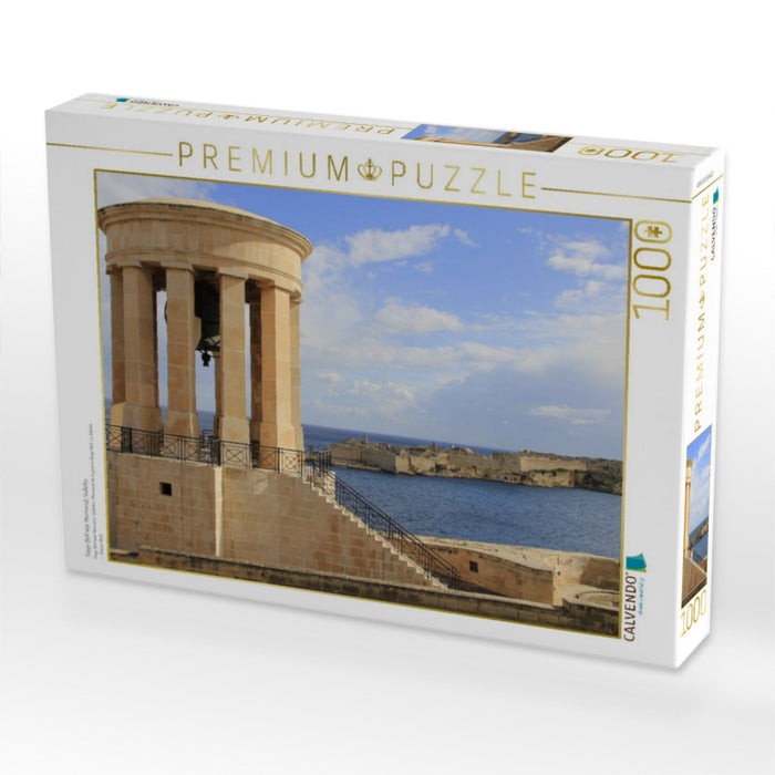 Siege Bell War Memorial, Valletta - CALVENDO Foto-Puzzle'