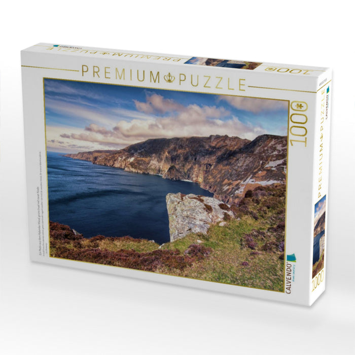 Ein Motiv aus dem Kalender Irland, grüne Insel mit rauer Küste - CALVENDO Foto-Puzzle'