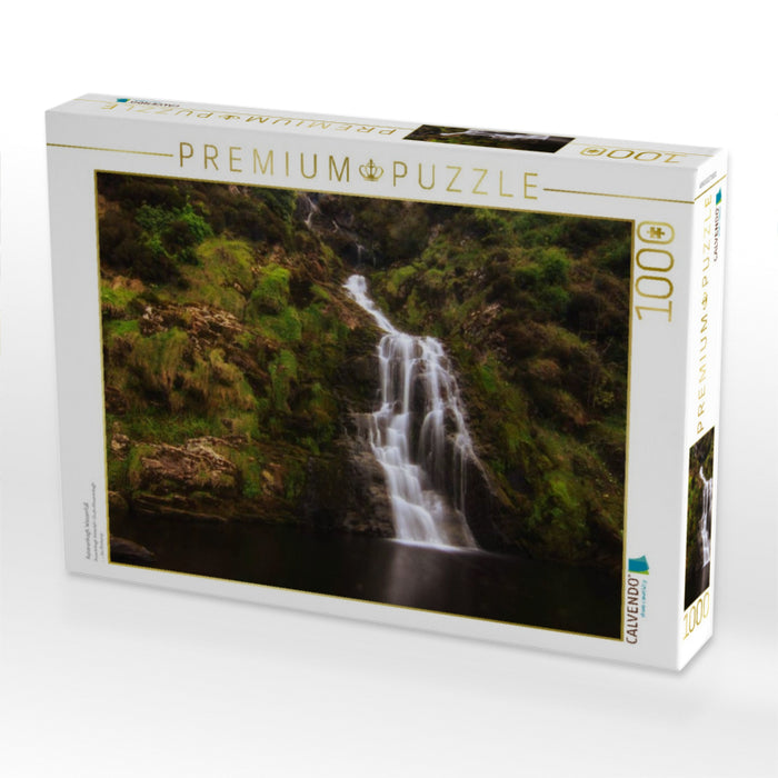 Assarankagh Wasserfall - CALVENDO Foto-Puzzle'