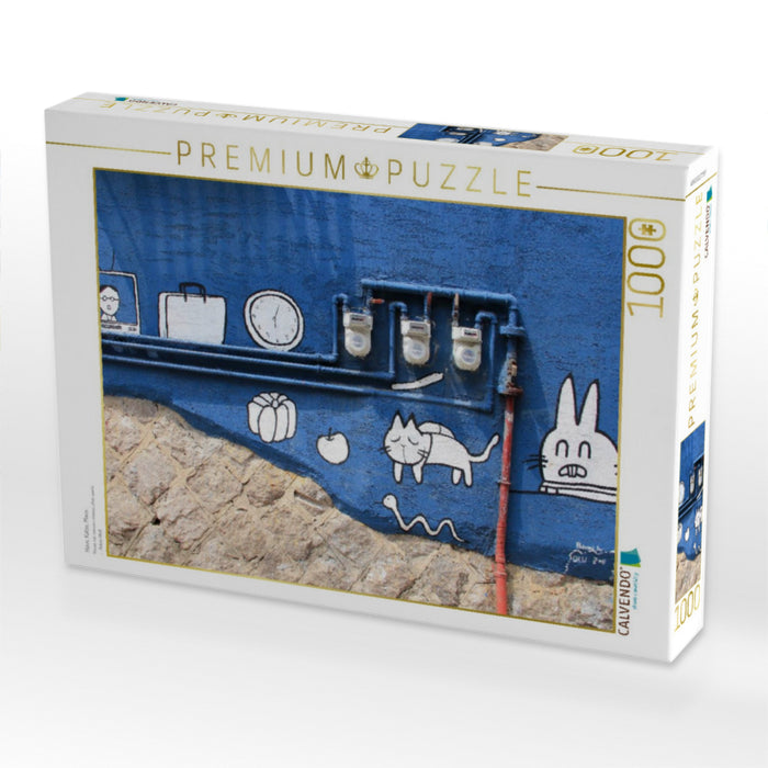 Haus, Katze, Maus - CALVENDO Foto-Puzzle'