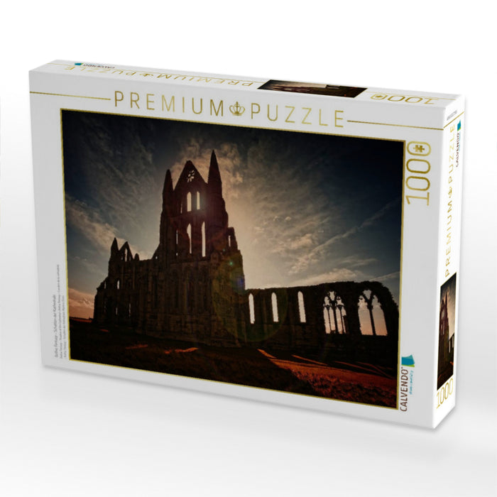 Gothic Fantasy - Schatten der Kathedrale - CALVENDO Foto-Puzzle'