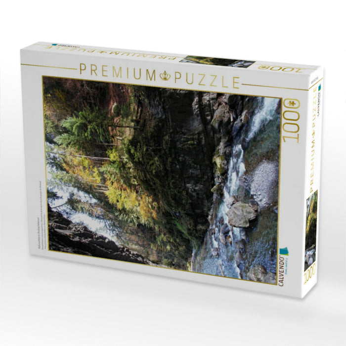 Naturerlebnis Breitachklamm - CALVENDO Foto-Puzzle'