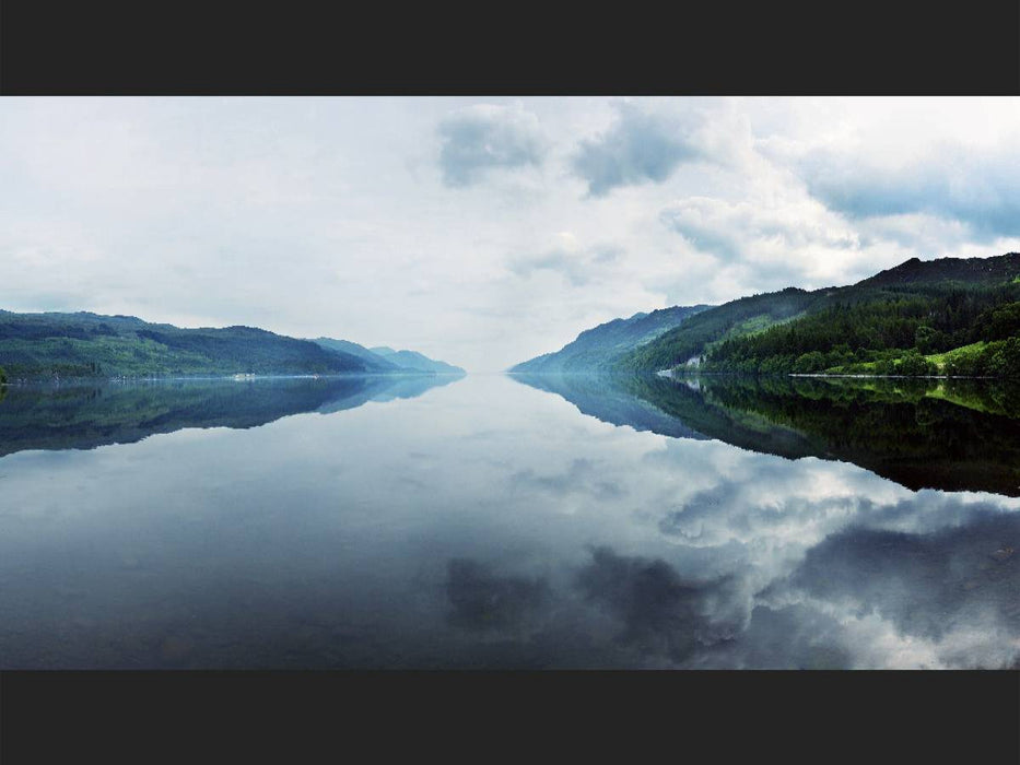 Panorama, Loch Ness, Schottland - CALVENDO Foto-Puzzle'