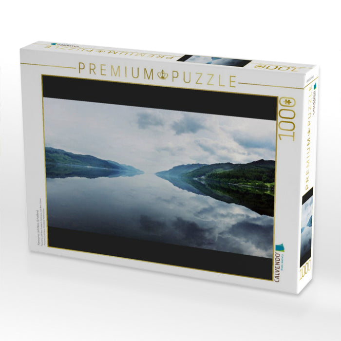 Panorama, Loch Ness, Schottland - CALVENDO Foto-Puzzle'