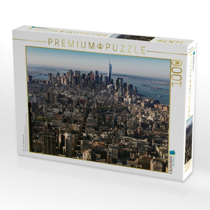 New York Stadtübersicht - CALVENDO Foto-Puzzle'