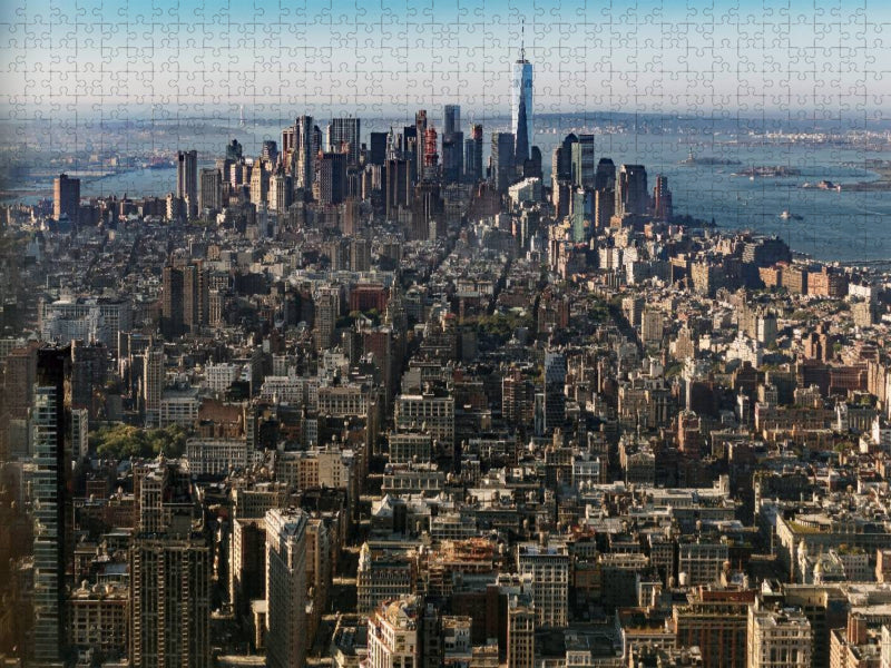 New York Stadtübersicht - CALVENDO Foto-Puzzle'