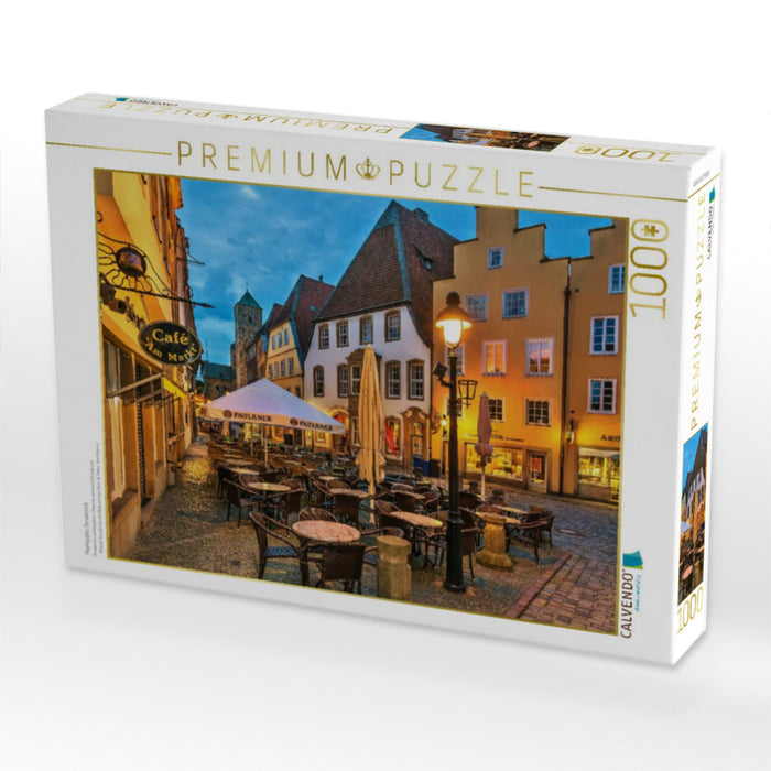 Marktplatz Osnabrück - CALVENDO Foto-Puzzle'