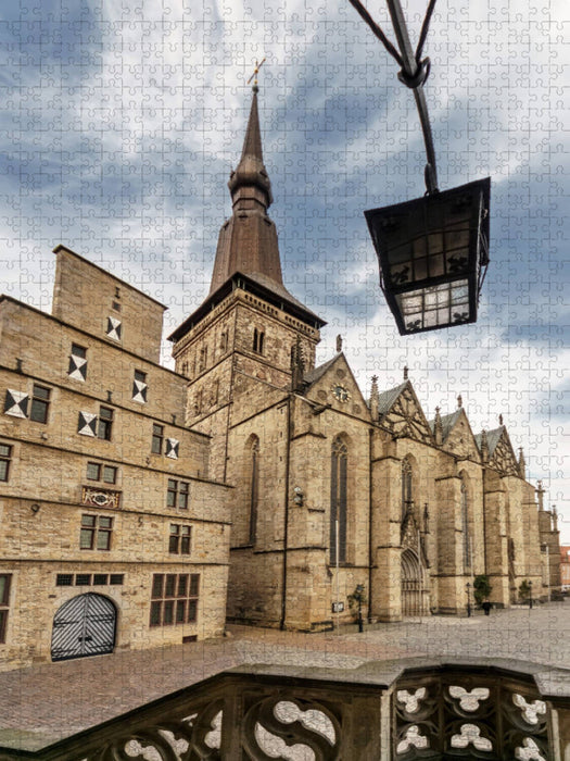 Marienkirche Osnabrück - CALVENDO Foto-Puzzle'