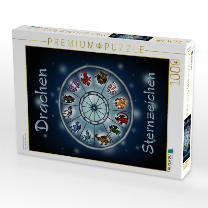 Drachen-Sternzeichen - CALVENDO Foto-Puzzle'
