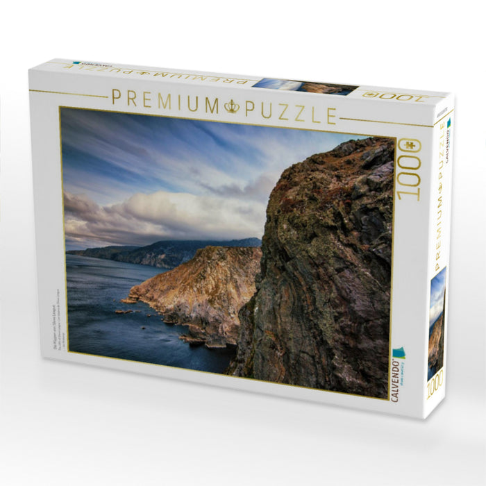 Die Klippen von Slieve League - CALVENDO Foto-Puzzle'