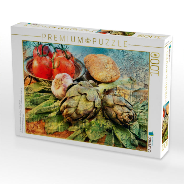 Ein Motiv aus dem Kalender Italian Food - Vintage Design - CALVENDO Foto-Puzzle'