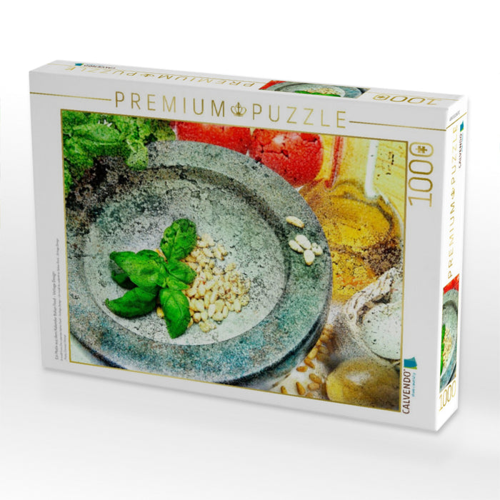 Ein Motiv aus dem Kalender Italian Food - Vintage Design - CALVENDO Foto-Puzzle'